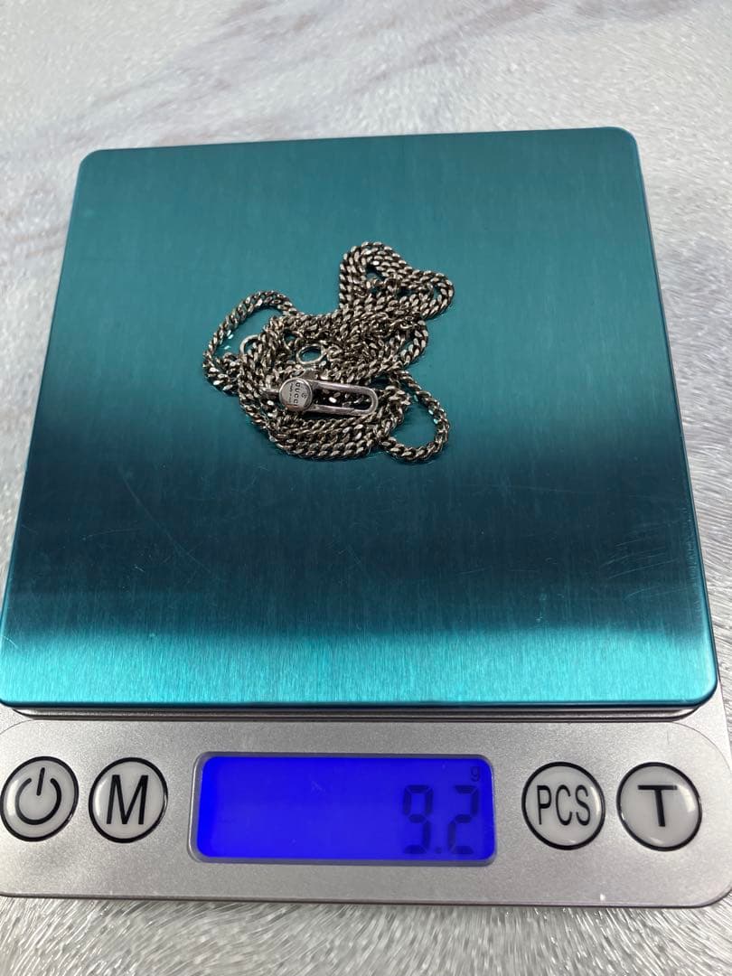 【超美品】GUCCI 喜平チェーン ネックレス 男女兼用 SV925 2.3ミリ