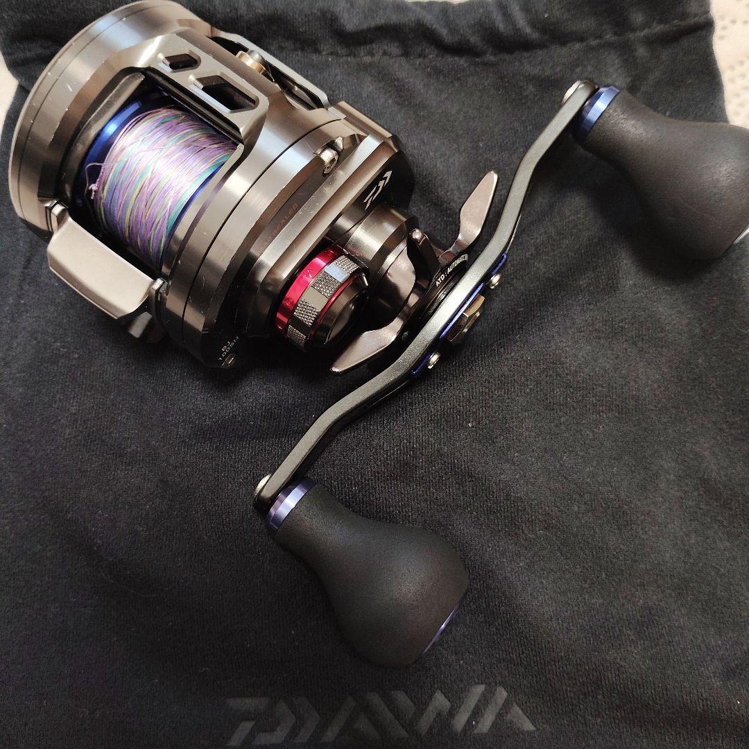 【中古】ダイワソルティガbj100SH右ハンドルベイトリール