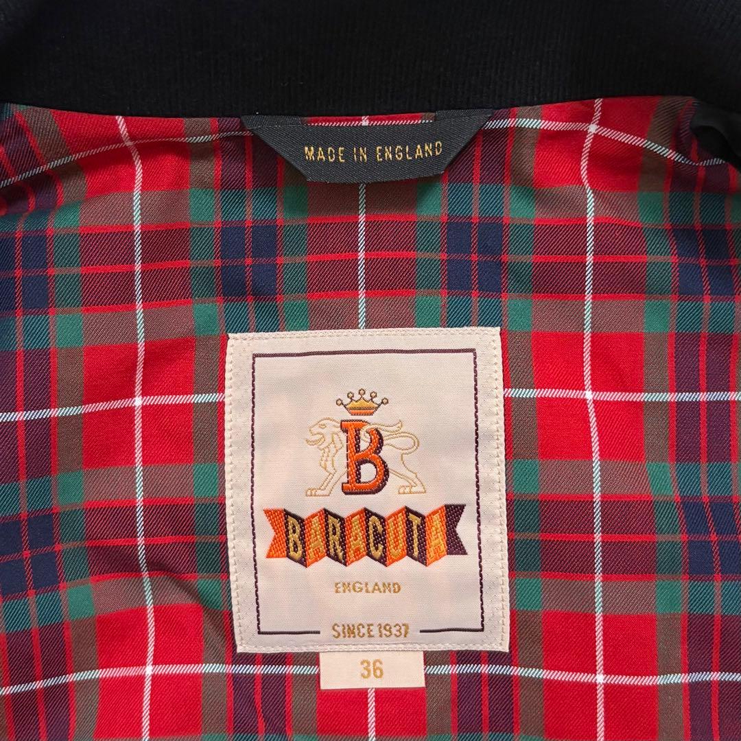 美品 バラクータ G9 ハリントンジャケット スイングトップ 36 英国製
