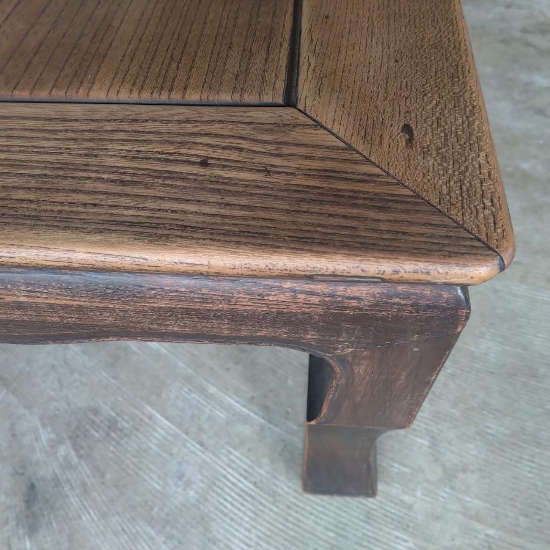 欅　座卓　古家具　正方形