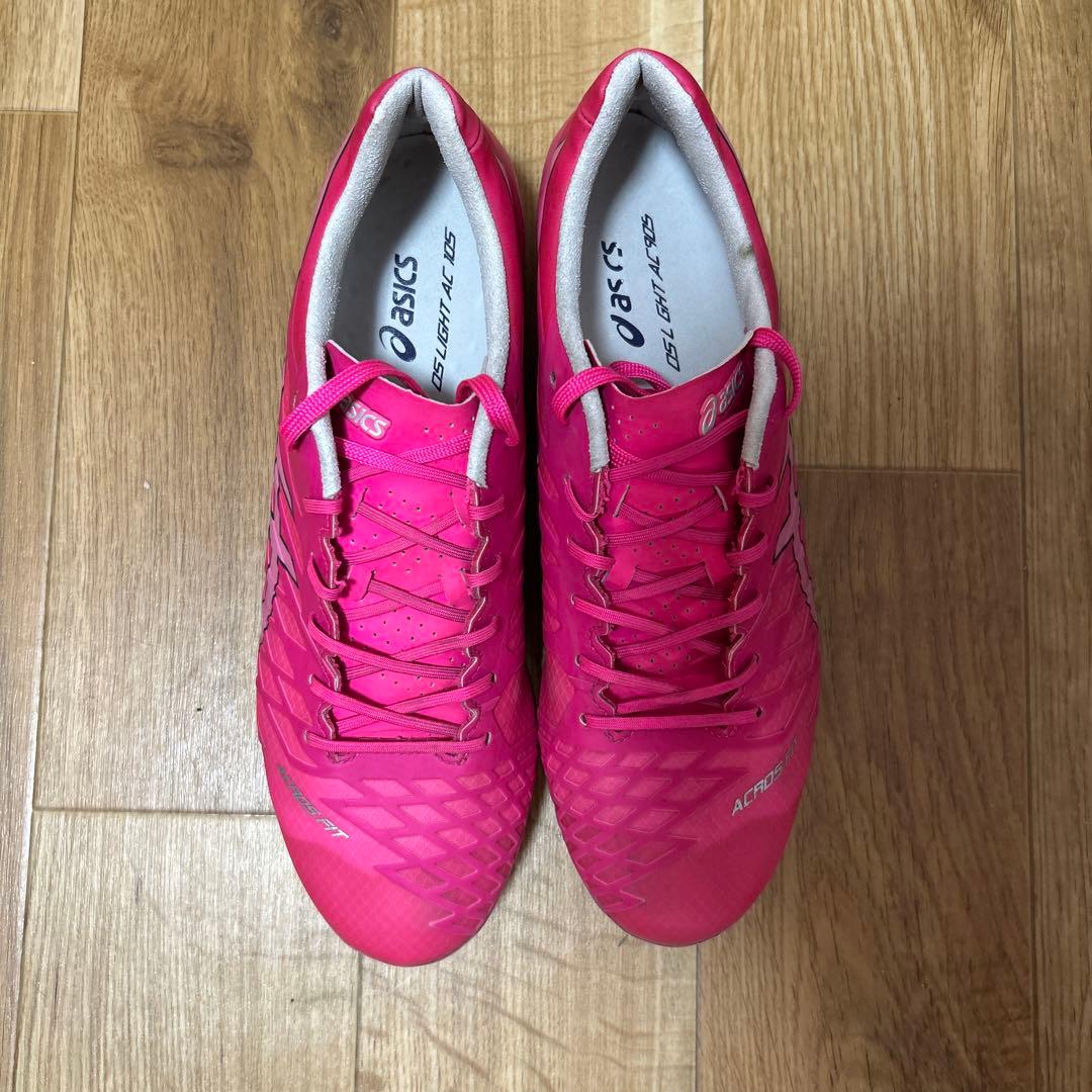 ASICS DS LIGHT ACROS 2サッカーシューズ ピンク