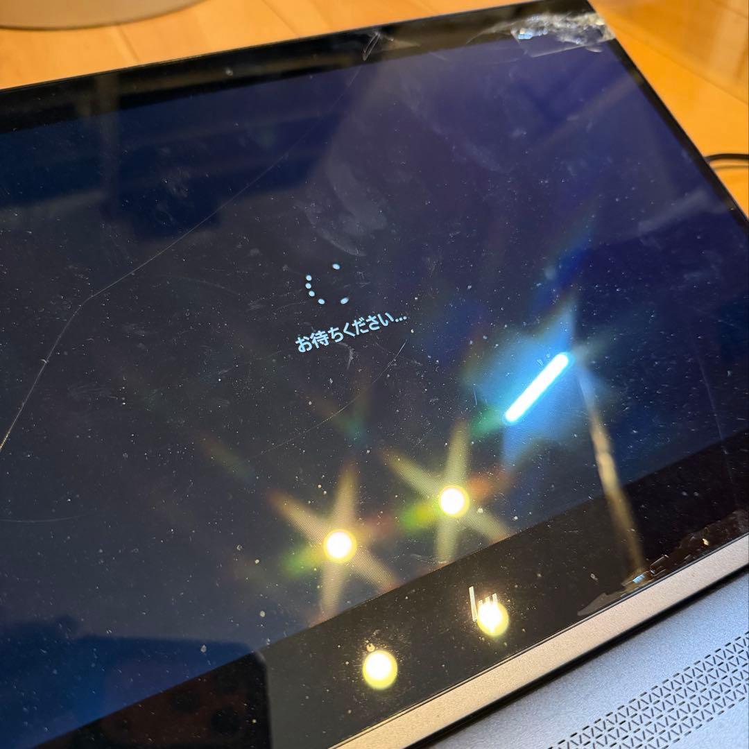 ★HP Spectre x360 初期化済み！起動可能！画面割　現状ジャンク扱