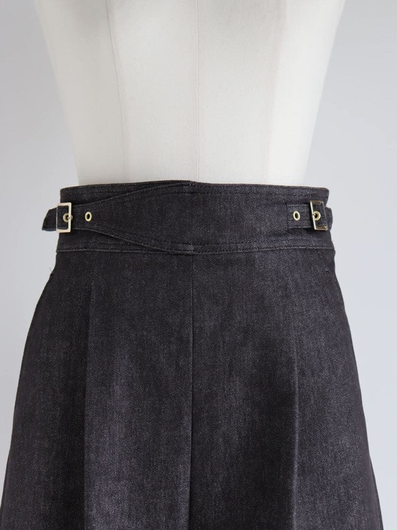 Girlishグルカデニムワイドパンツ ガーリッシュSt.cecilia