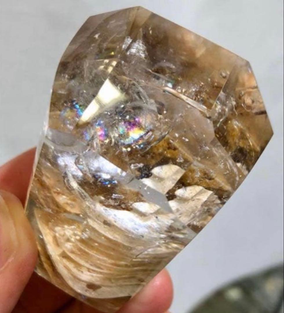 水入り水晶　ウォーターインクォーツ　天然石のおまけつき