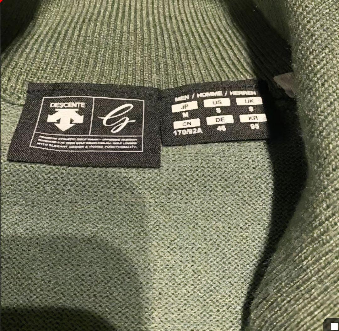 デサントゴルフ　ニット　DESCENTEGOLF　長袖