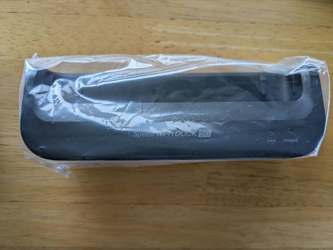 未使用 Speed WiFi DOCK 5G 01 ブラック