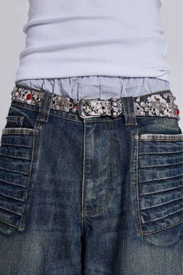 小物 jaded London Silver Mamba Belt