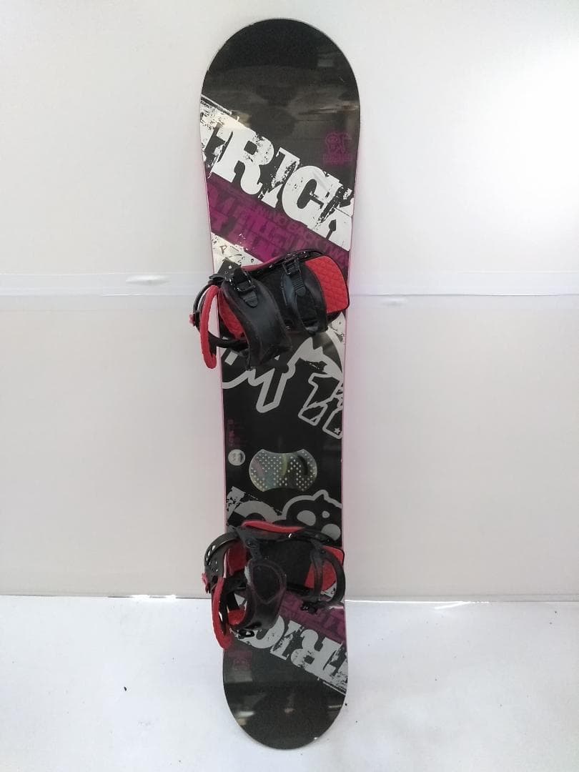 NOVEMBER D4 THE FULL153cm 3点セット スノーボード△