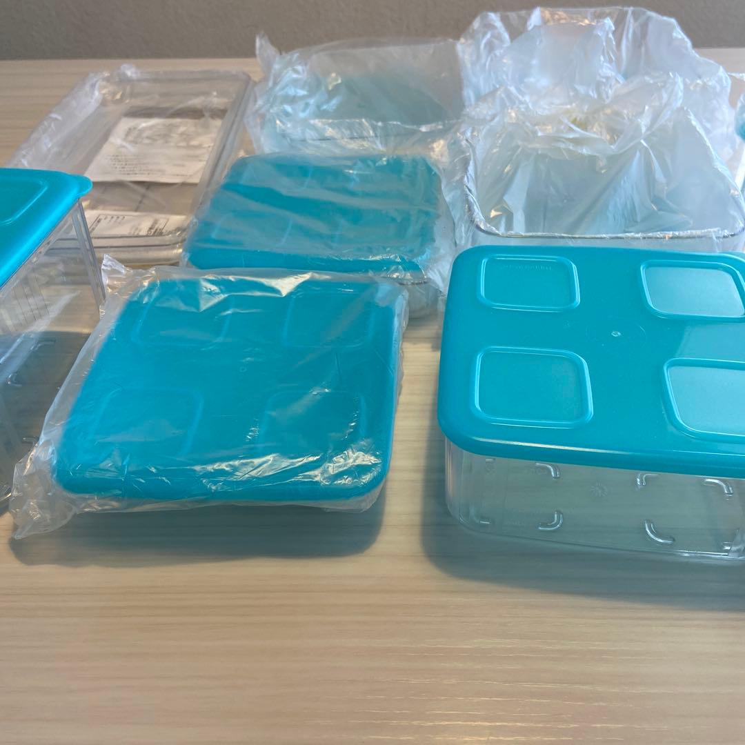 タッパーウェア　クリアメイト　いろいろセット　トレイ付き