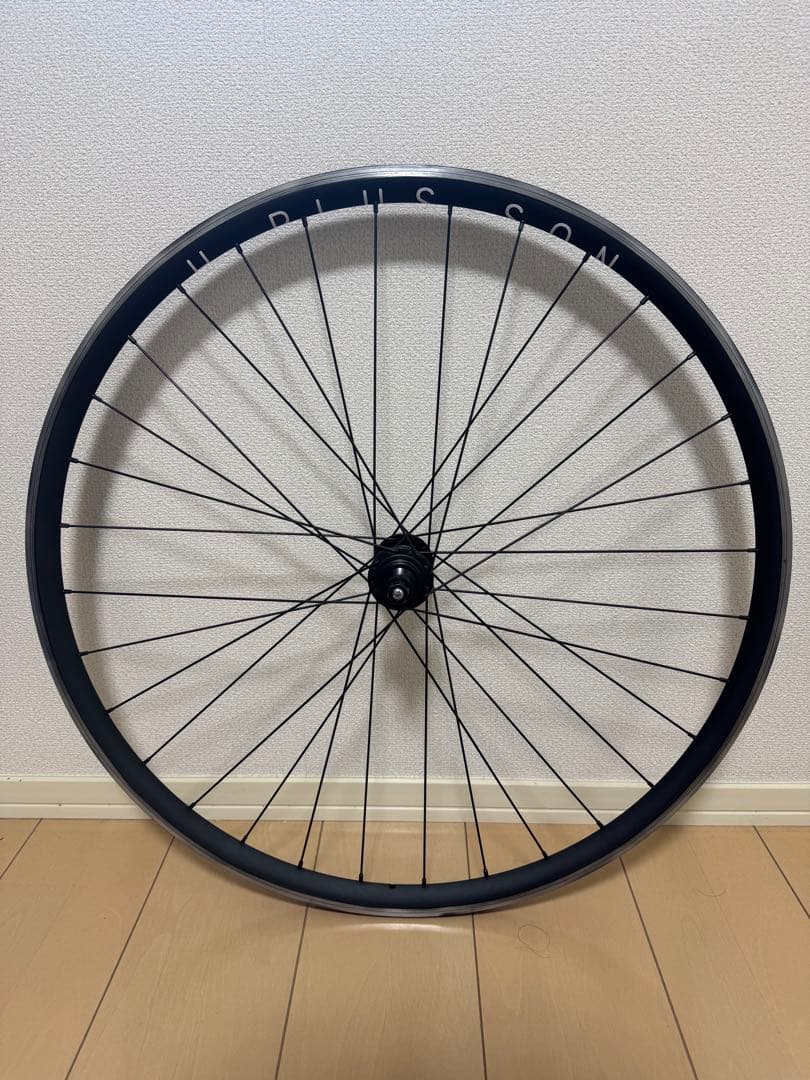 H PLUS SON archetype track wheel 黒 前後セット