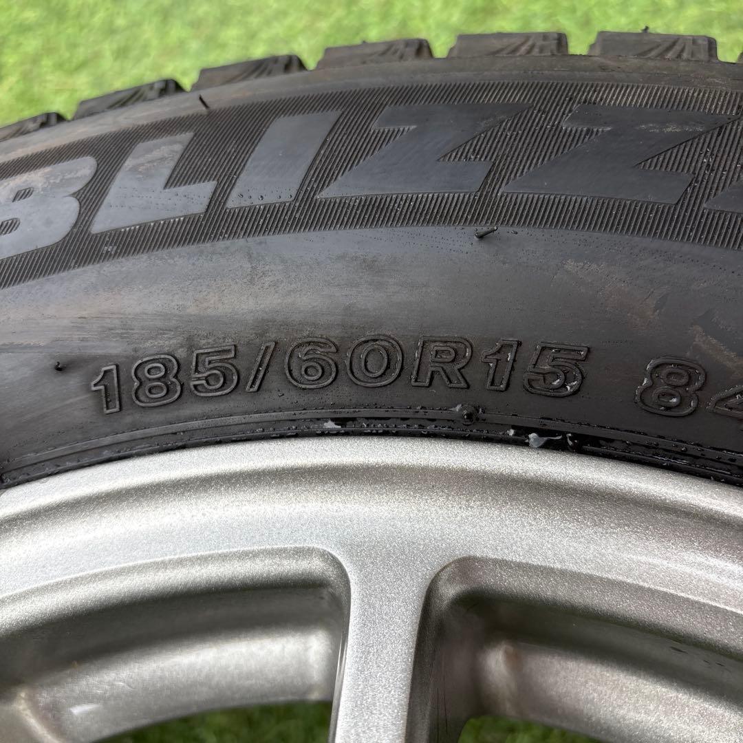 ④185/60R15 BS ＶＲＸ3 2024年製　フィット等