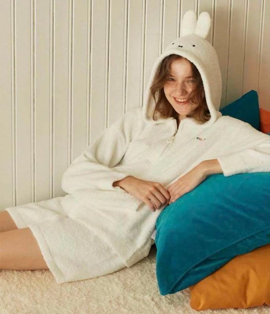 ジェラートピケ　ミッフィーコラボ ベビモコパーカ&ショートパンツセット