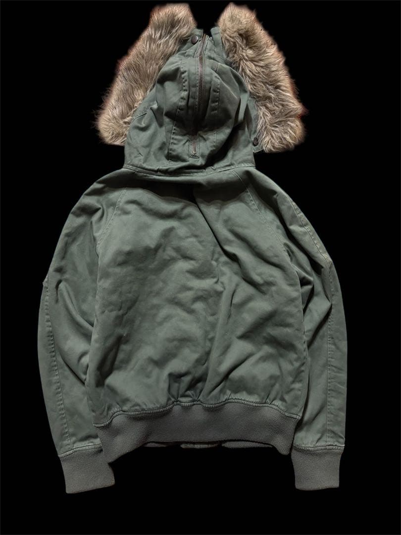 00s archive n2b ma1 ファー付き 短丈 ジャケット