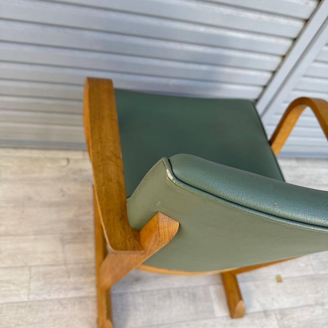 飛騨産業　アームチェア　ダイニングチェア　円空　佐々木敏光 デザイナー ④