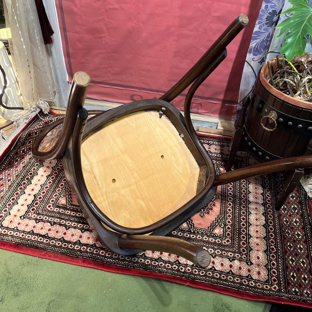 ヴィンテージ FMG ポーランド　ベントウッド　カフェチェア　軽量