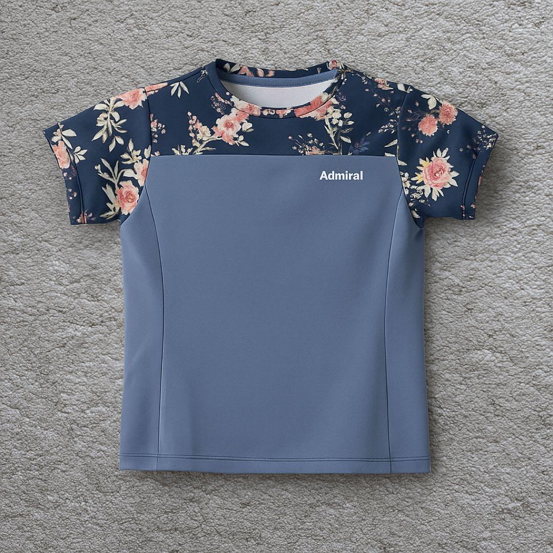 アドミラル Admiral バックスリットフラワーTEE ATLA513（tt）