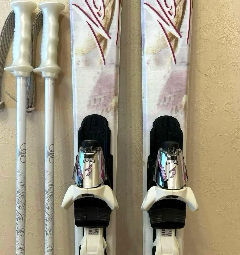 ◾️カービングスキーセット　板146㎝　ブーツ24㎝ 女性用　レディース用