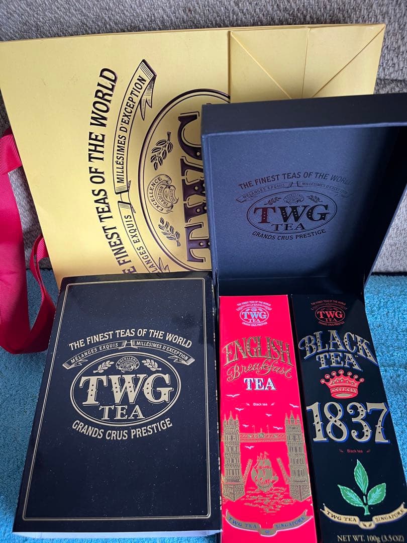 TWG 紅茶　ENGLISH Breakfast & BLACK TEA 2缶
