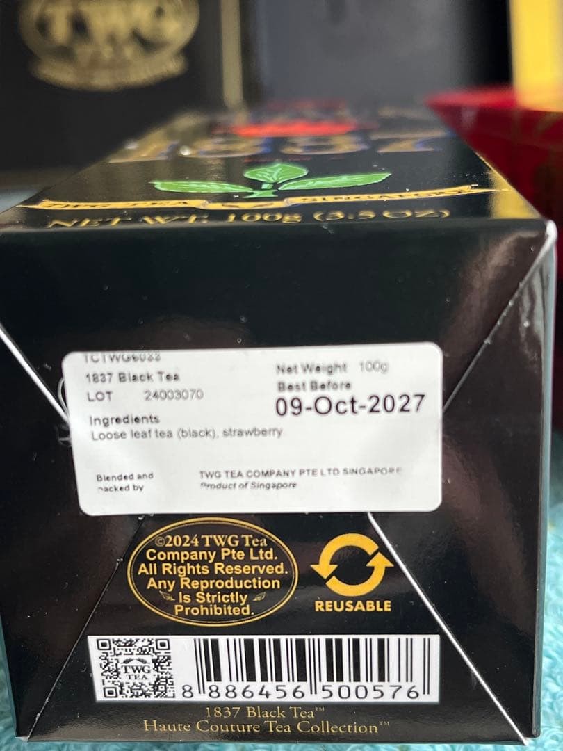 TWG 紅茶　ENGLISH Breakfast & BLACK TEA 2缶