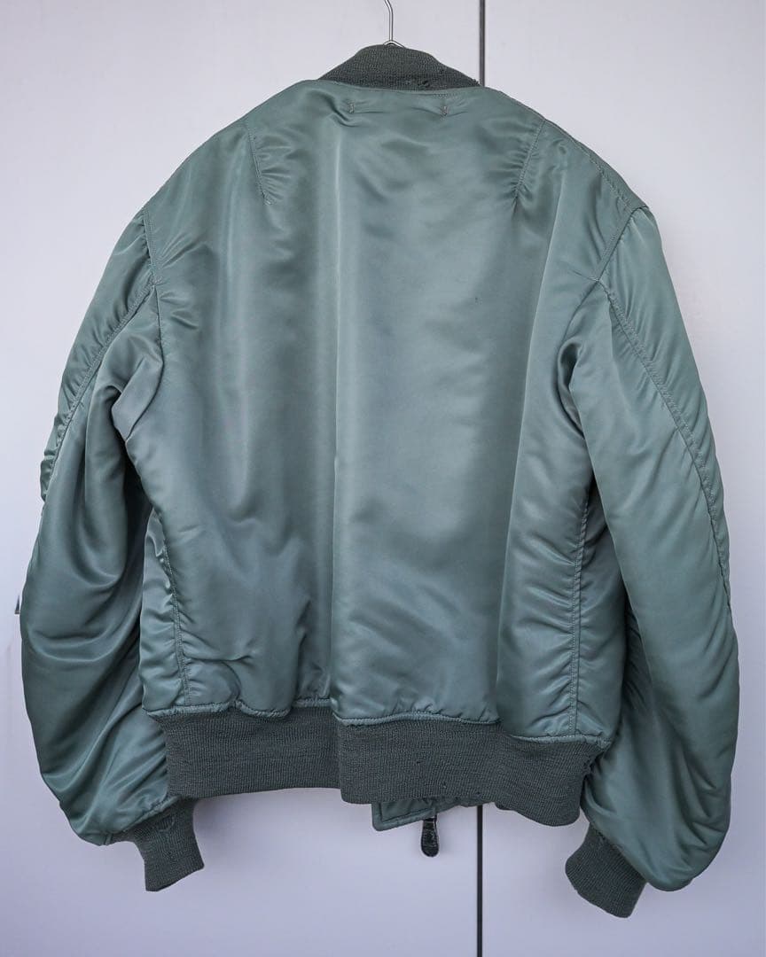 【奇跡の美品】50s MA-1 初期J-8279 SKYLINE製 米軍実物 L