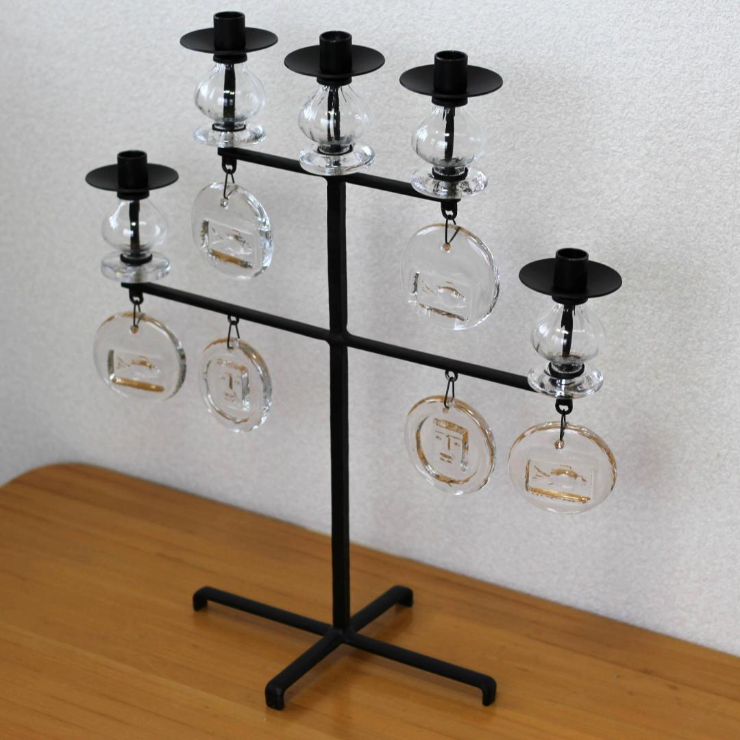 【貴重】エリックホグラン　Erik Hoglund　大型キャンドルスタンド03