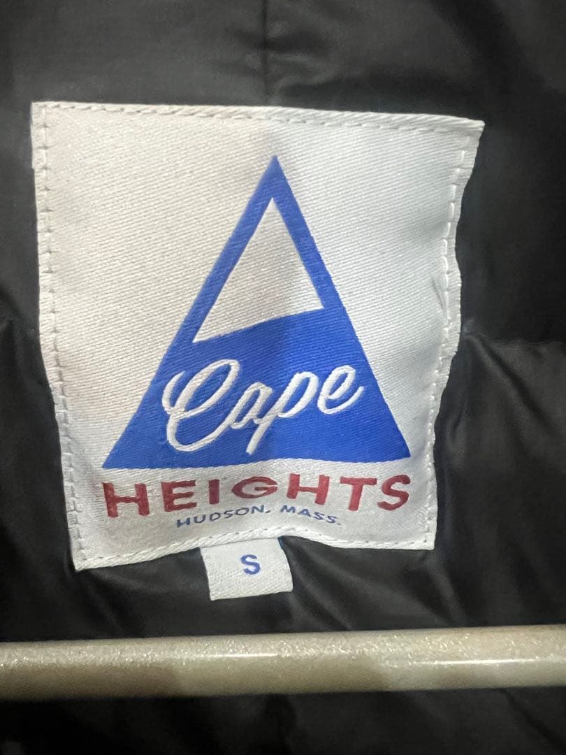 【極美品】ケープハイツ ダウンチェスターコート ネイビー S（M〜L相当）