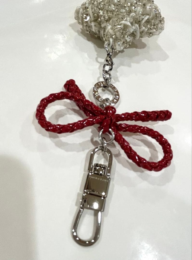 アンテプリマ　バッグチャーム　星　クリスマス　エナメルレッド　スター　チャーム