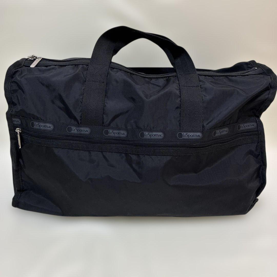 レスポートサック　ボストンバッグ　ショルダーバッグ　黒　ブラック　2way