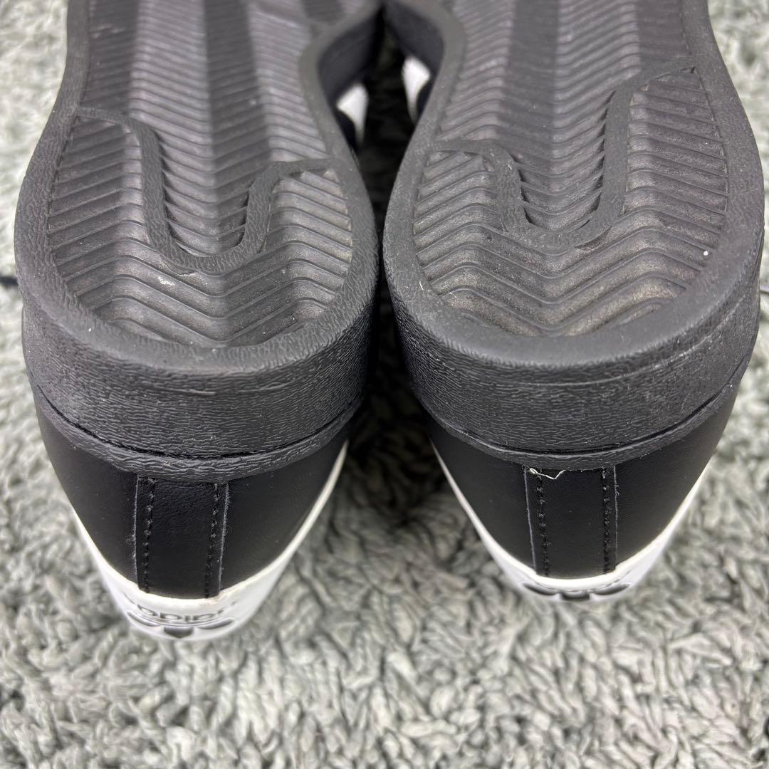 ✨未使用級✨【adidas】スーパースター☆EG4959☆黒×白☆24cm