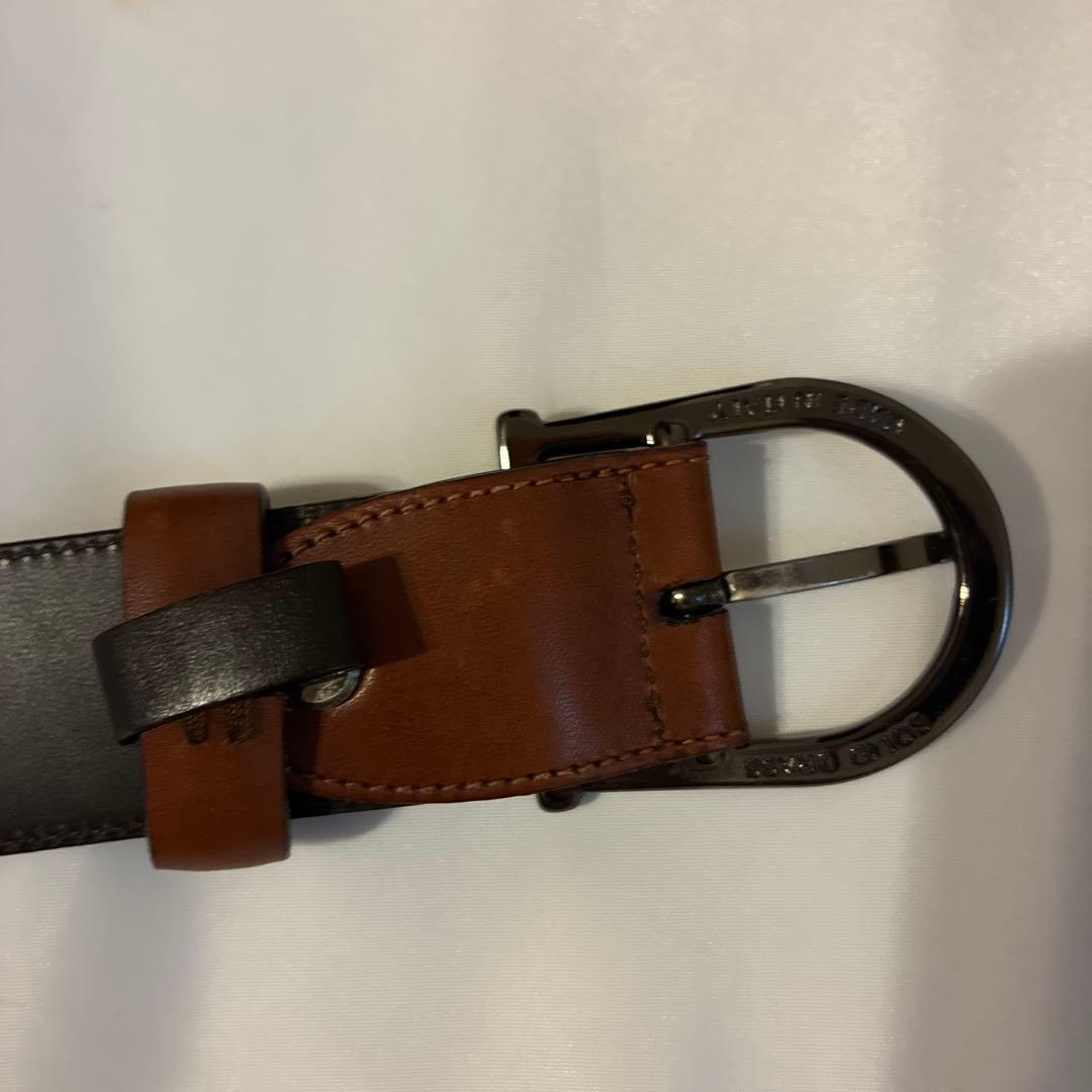 Ermenegildo Zegna　エルメネジルドゼニア　レザーベルト イタリア