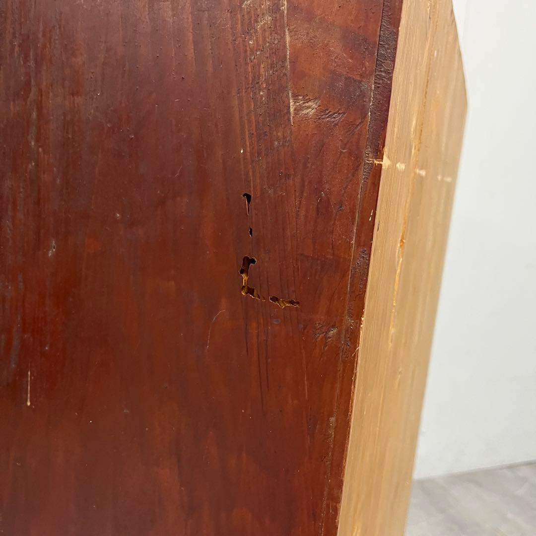 アンティーク 飾り棚 和箪笥 オープンラック 無垢材 昭和レトロ z401