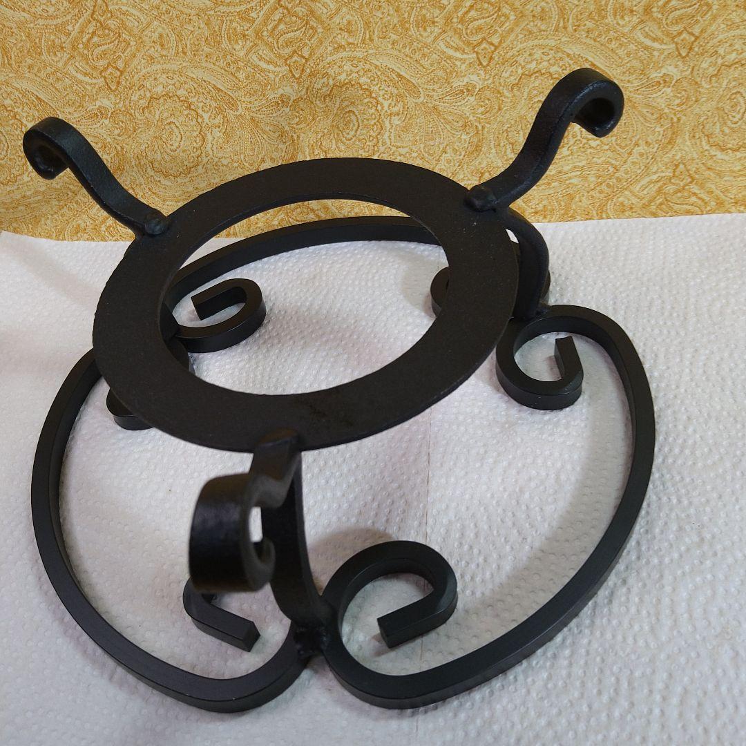 鋳鉄・すき焼き鍋／五徳／鍋敷き／3点セット