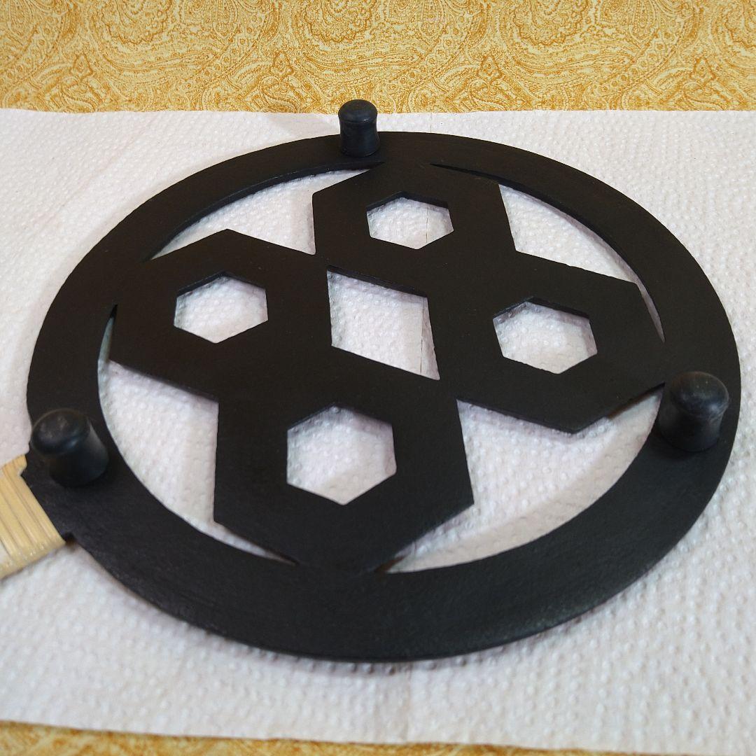 鋳鉄・すき焼き鍋／五徳／鍋敷き／3点セット