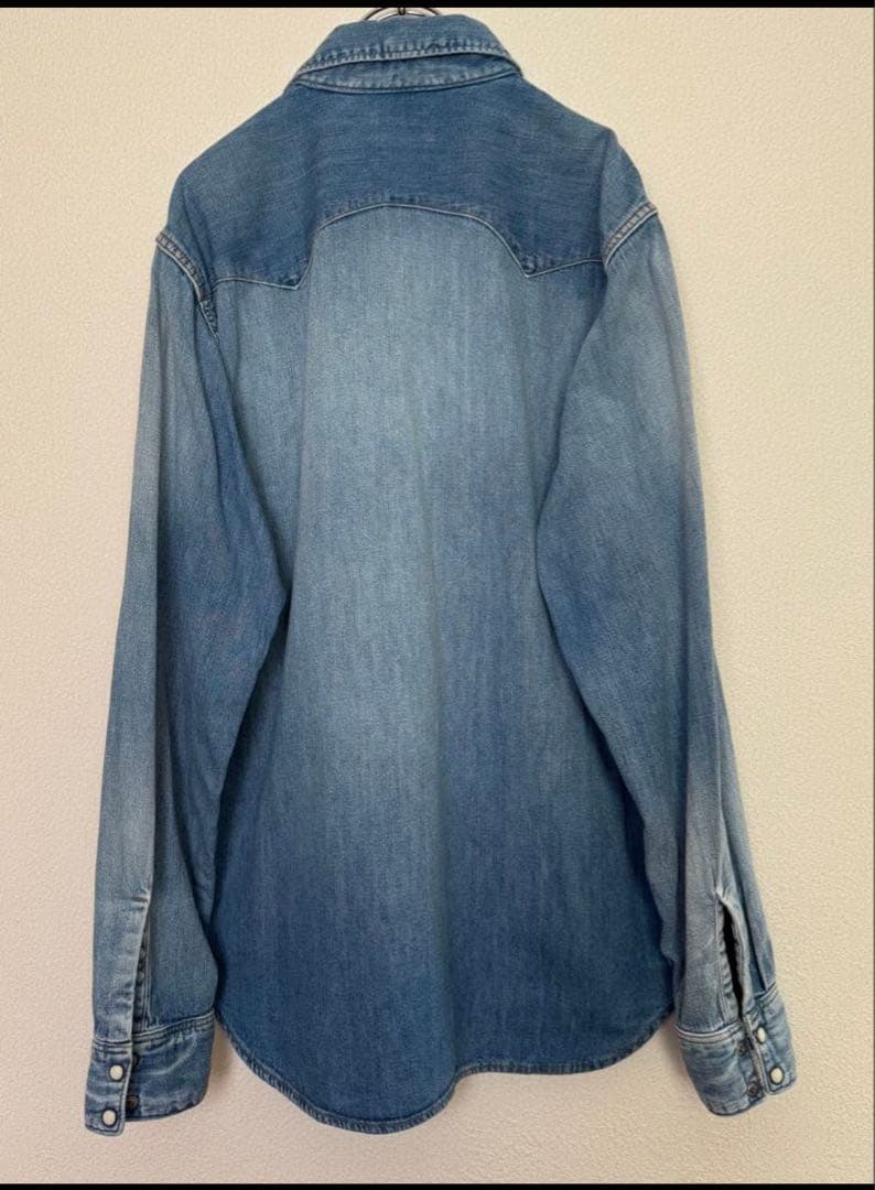 激レアBlue Blue デニムシャツ サイズ4 B'z 稲葉浩志着 XL日本製