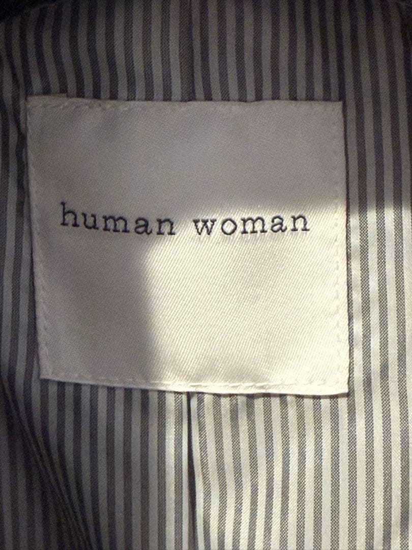 未使用human woman ベージュ ダッフルコート