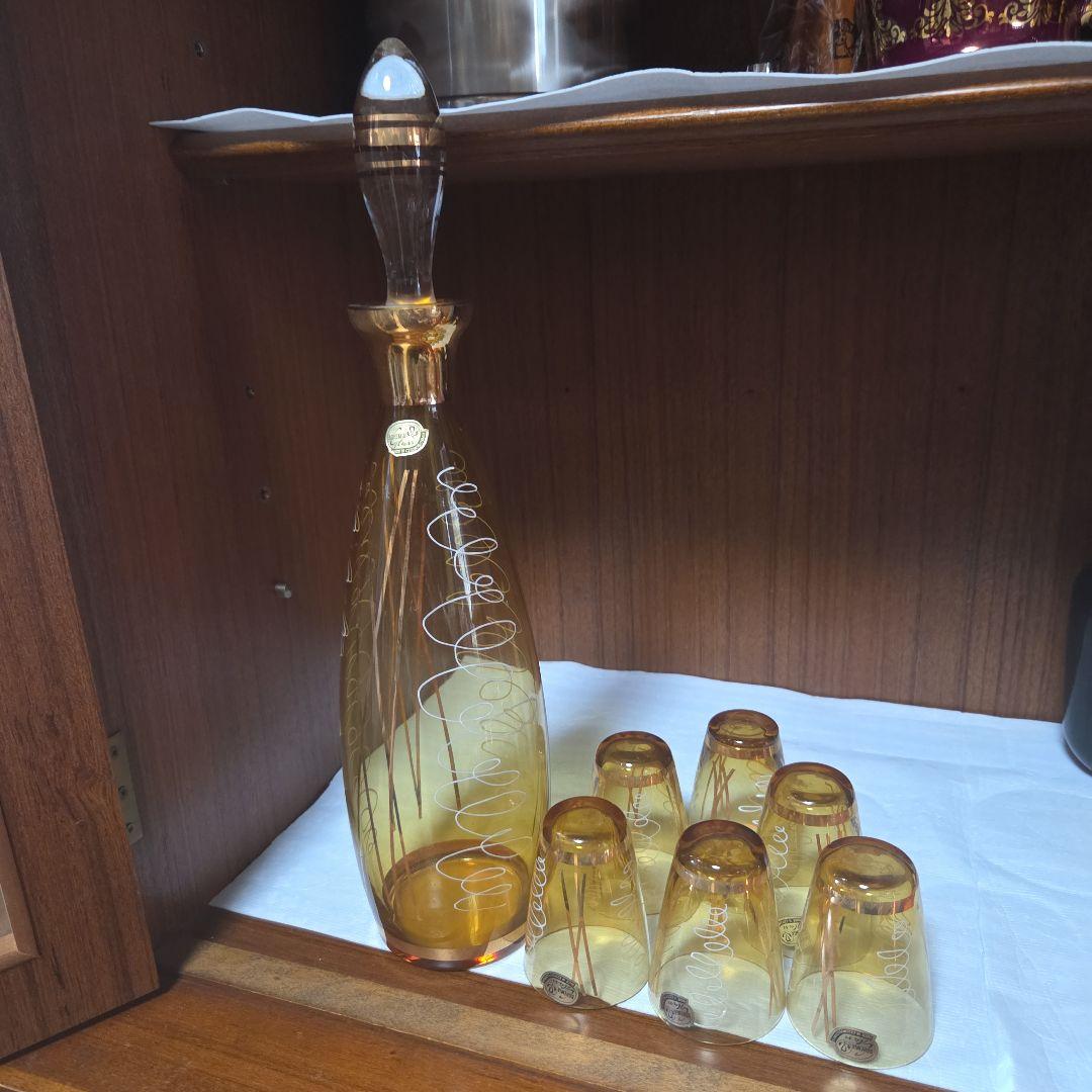 ボヘミアンディキャンタグラス 未使用