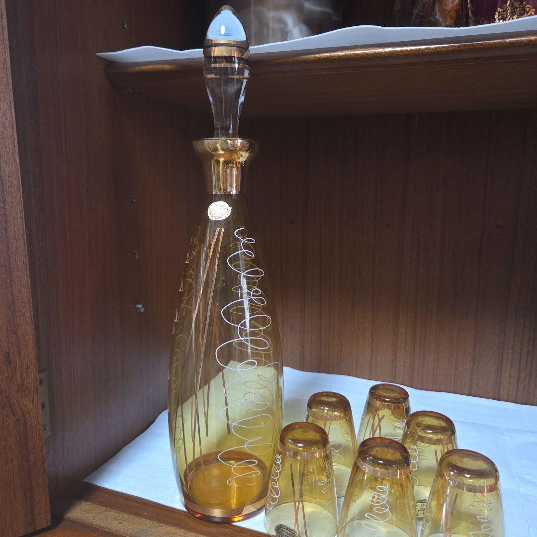 ボヘミアンディキャンタグラス 未使用