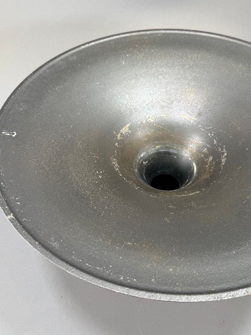 池坊　いけばな　銅鋳　銅花器　立花　生花　花瓶　華道具　直径36cm