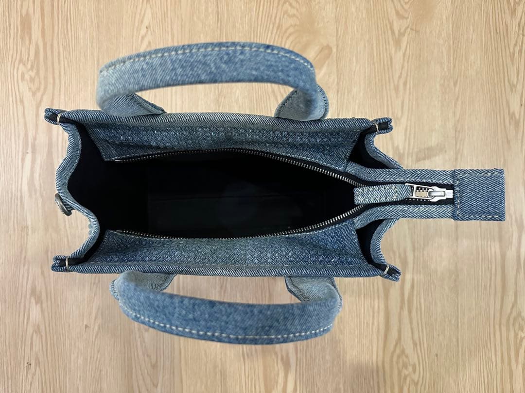 MARC JACOBS ザ クリスタル デニム トート バッグ スモール