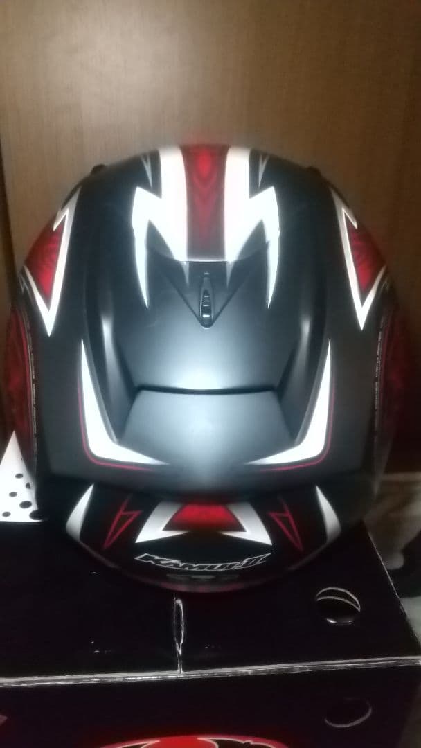 Kabuto フルフェイスヘルメット カムイⅡ レッドブラック