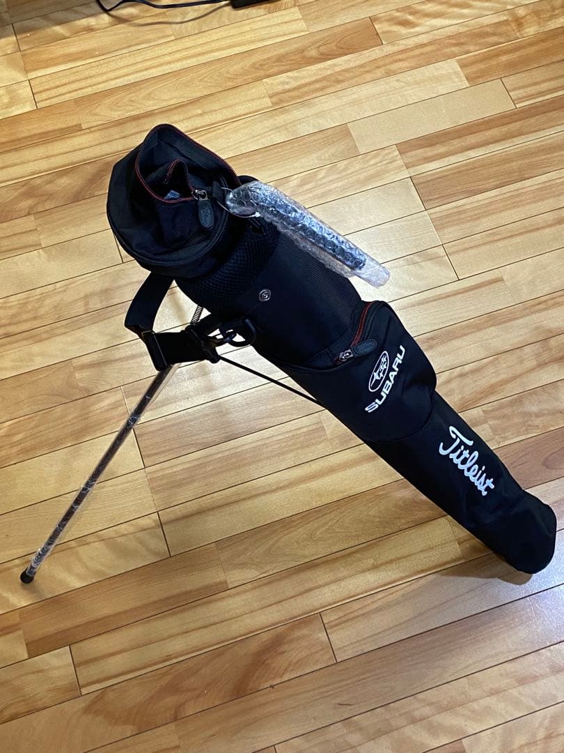 SUBARU Titleist キャディバッグ 黒　新品