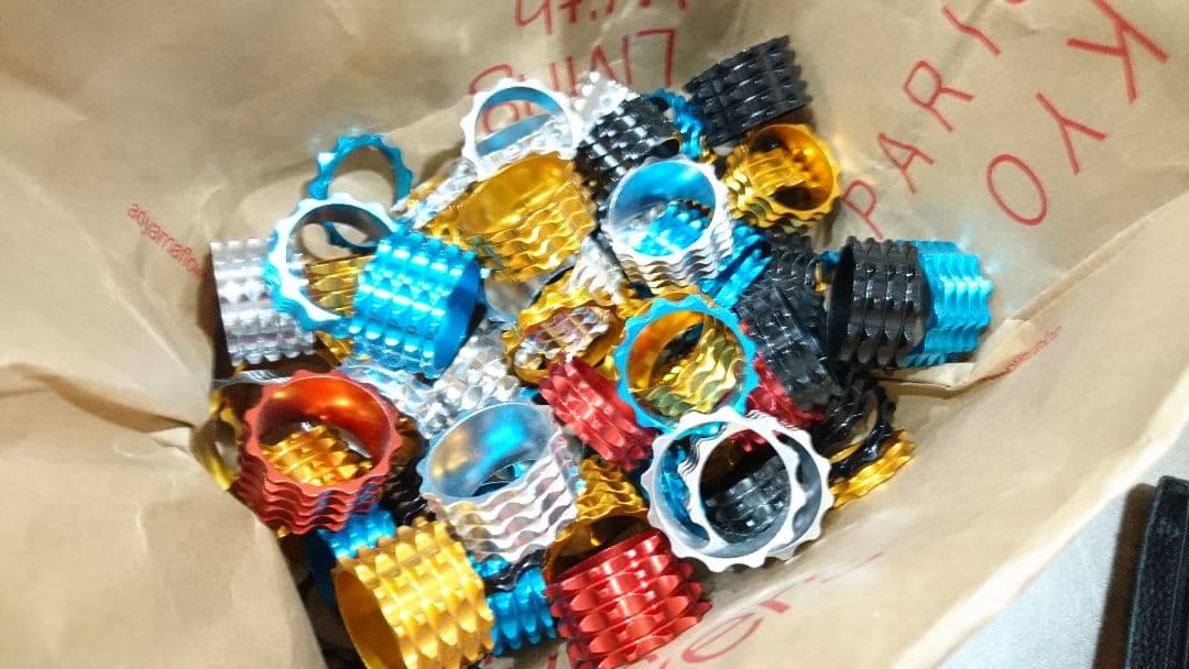 星形コラムスペーサー　各色　20mm 15mm 10mm 5mm