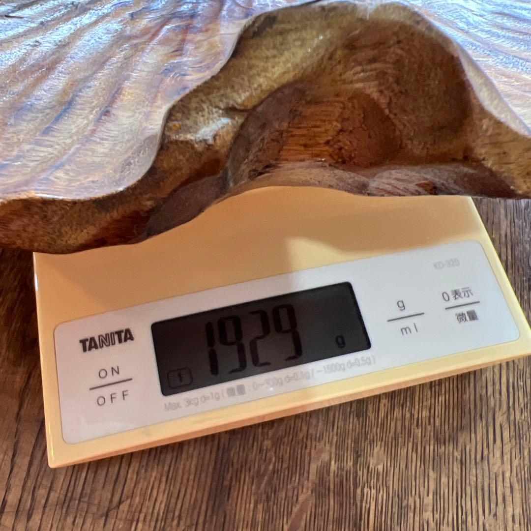 ヴィンテージ木製　バスケット　天然木　木彫り　木籠　オブジェ　インテリア