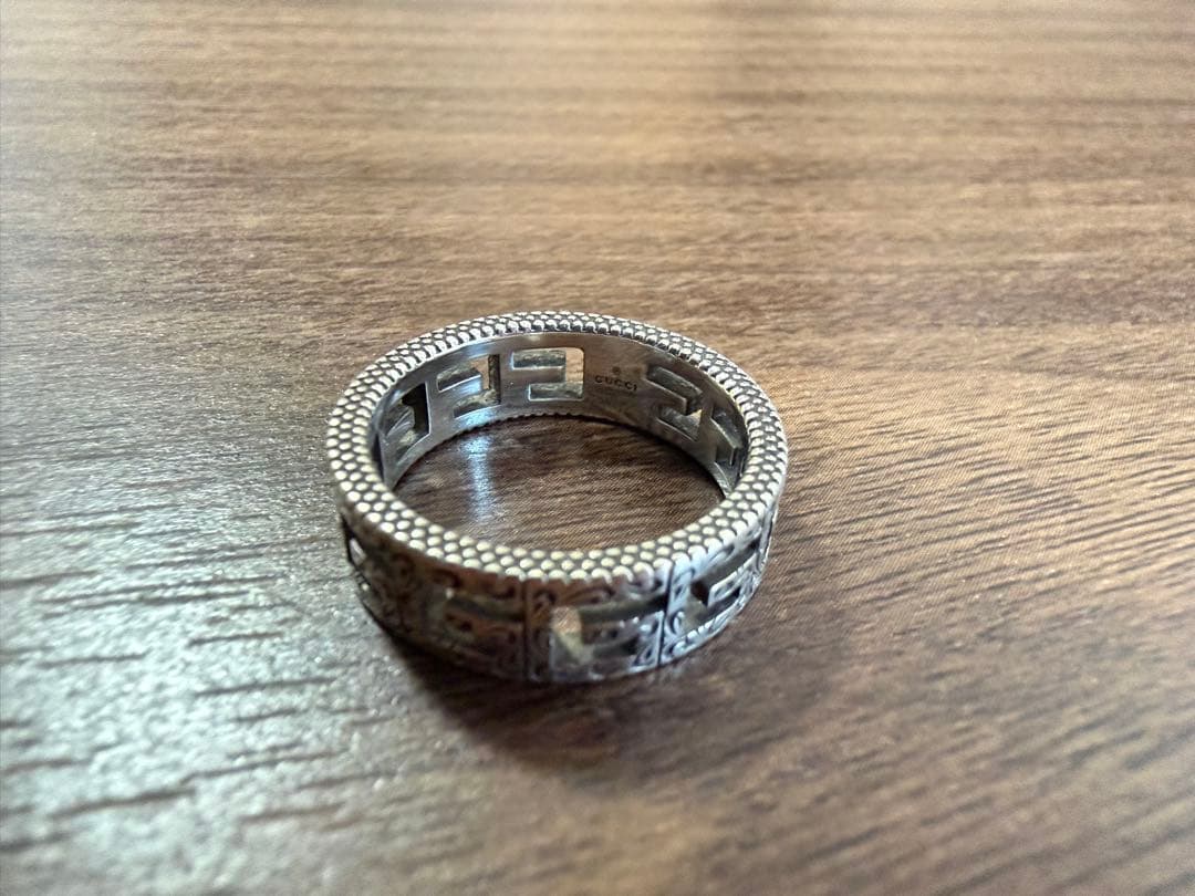 グッチ リング インターロッキング アラベスク