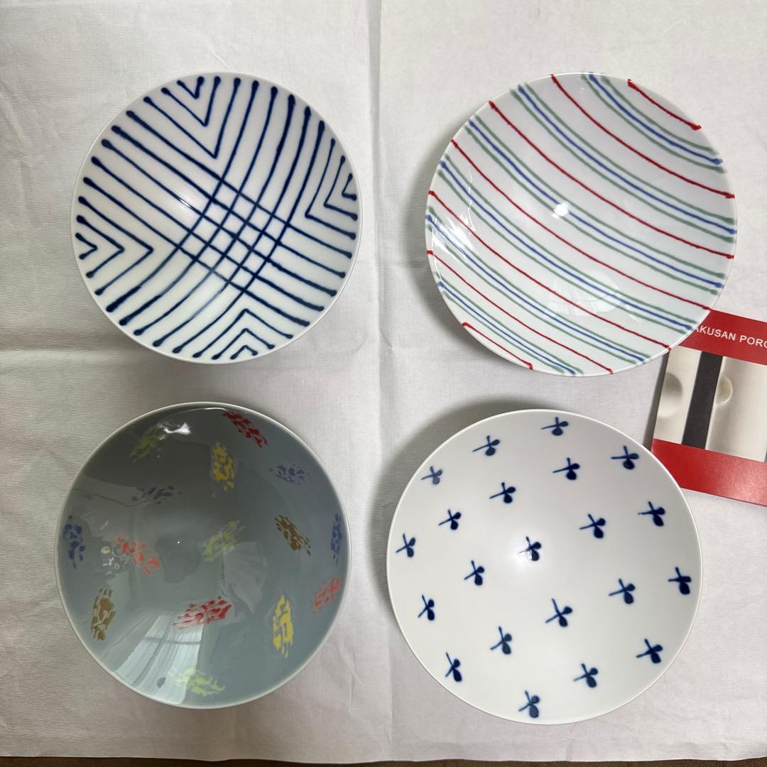 白山陶器　平形めし茶わん