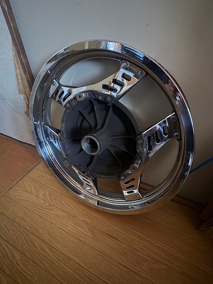 CBX400F用メッキホイール