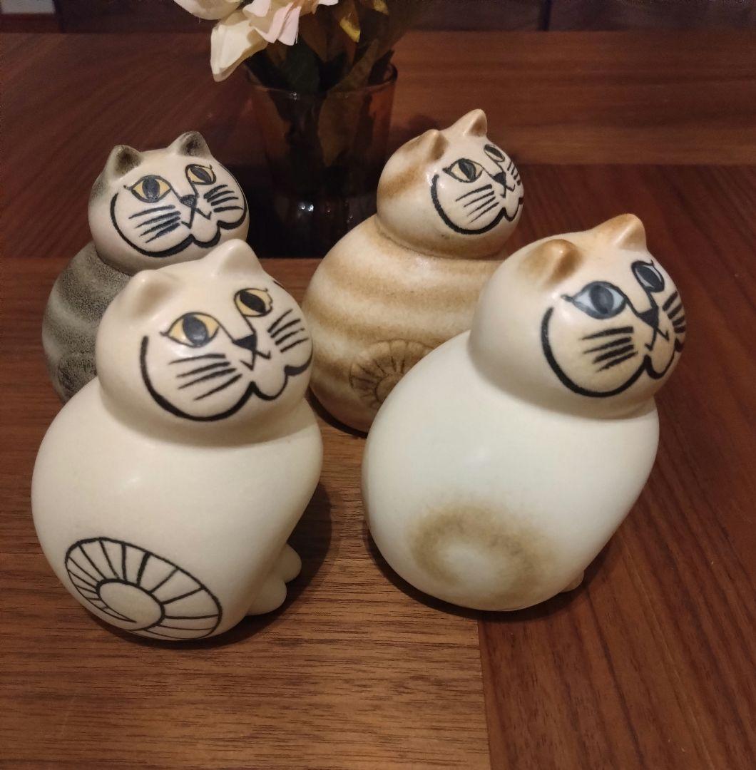 リサラーソン陶器 10個セット猫ねこ