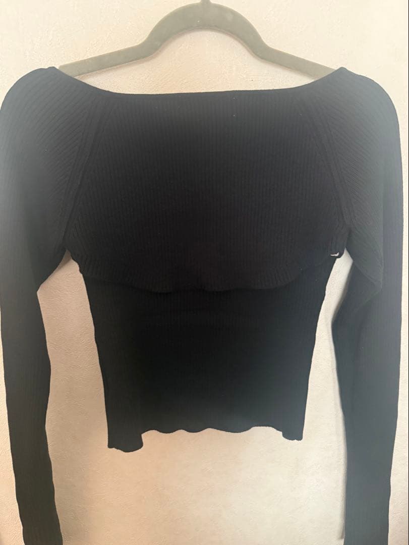 トップス andmary Elf button knit tops