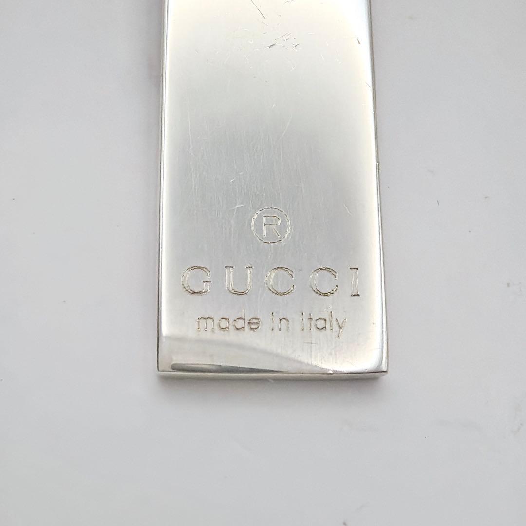 しげたん。　GUCCI シルバーネックレス