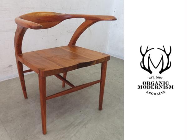 展示品■オーガニックモダニズム■アームチェア■NY■アメリカ■ウォールナット■